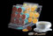 Emanhu Trading Kaffe Kapselständer Kapselhalter klein/groß 36er/54er transparent (für 36 große Kapseln (ca. 45mm))