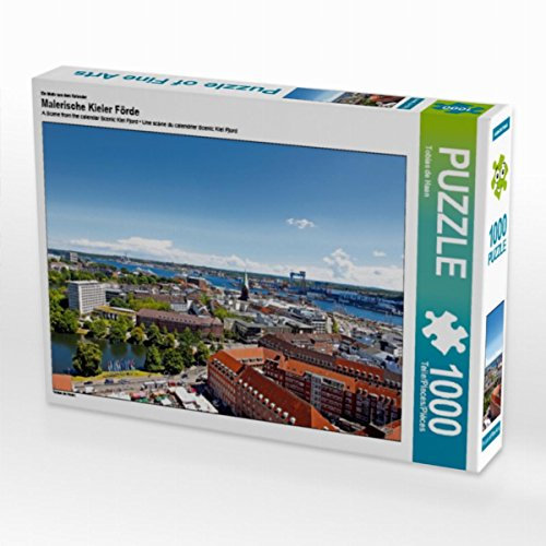 CALVENDO Puzzle EIN Motiv aus dem Kalender Malerische Kieler Förde 1000 Teile Puzzle quer | Lege-Größe cm Foto-Puzzle für glückliche Stunden