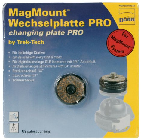 DÖRR Mag Mount™ Wechselplatte SLR schwarz