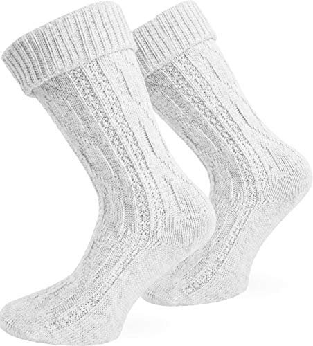 Socken kurz oder Lang für Trachten Lederhose Farben frei wählbar Farbe Weiß Größe 43/46