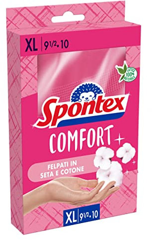 Spontex Guanti Comfort Cartoncino Taglia XL