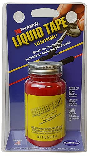 Adhésif liquide isolant électrique 118 ml Rouge