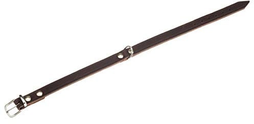 Karlie Halsband Rondo, genietet L: 42 cm B: 16 mm braun