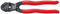 KNIPEX Tools-7131200SBA - Tagliabulloni compatto Cobolt con lama dentellata