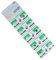 Lot de 10 piles bouton pour montre AG4 LR66 LR626 377 CR626SW 1,55 V