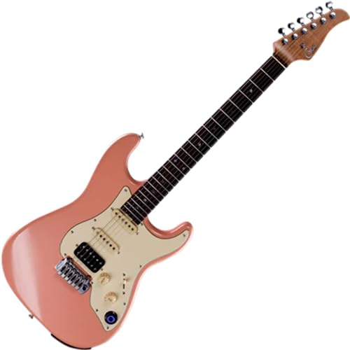 Mooer GTRS Guitars Professional 800 Intelligent Guitar (P800) - Flamingo Pink