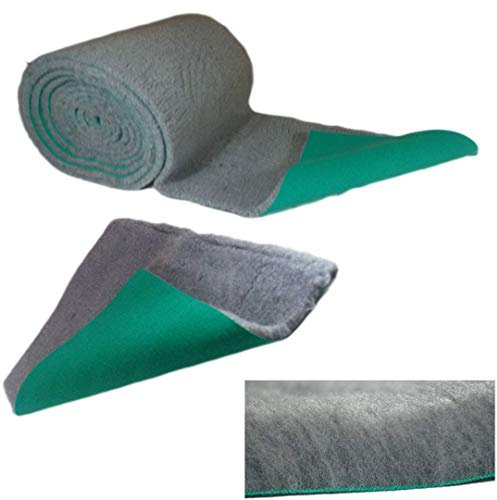 SOUL DESTINY Traditional Grey Vet Bedding Squares & Rolls. WHELPING FLEECE DOG PUPPY PRO BED Size: 5M x 75cm