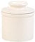 Butter Bell - The Original Butter Bell Crock by L Tremain, a Countertop French Ceramic Butter Dish Keeper for Spreadable Butter, Classic Retro Matte Finish, Ivory