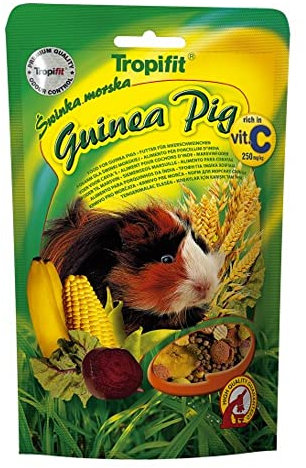 GUINEA PIG 500g - Mangime completo per porcellini d’India, con baccelli di carruba ed erba medica granulare altamente proteica
