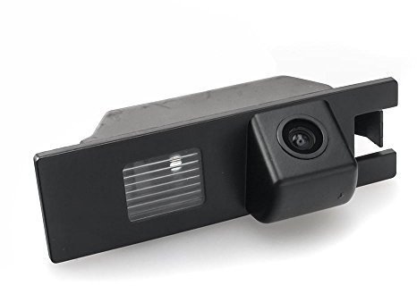 XCarLink Rückfahrkamera in Kennzeichenleuchte (NTSC) für Opel Astra (H),Corsa (D), Insignia, Meriva (A),Vectra (C), Zafira (B)