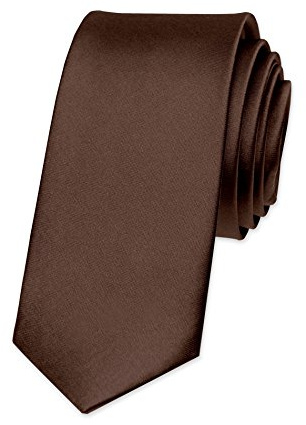 Autiga® Krawatte Herren Hochzeit Konfirmation Slim Tie Retro Business Schlips schmal