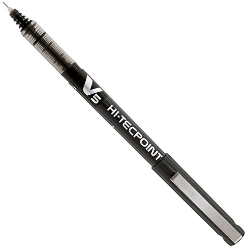 Pilot BX-V5-B Rollerball Pen Black Rollerball Pen (Ball Pen, Black, 0.5 mm, Ambidextrous, 1 piece)