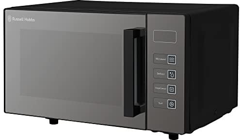 Russell Hobbs RHEM2301B 23L Easi Flatbed Digital 800w Solo Microwave, Freestanding, Black [Energy Class e]'