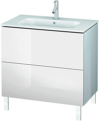 Duravit l-cube Waschtisch Waschbecken Beinen 820 x 481 Für Ich weiß lackiert