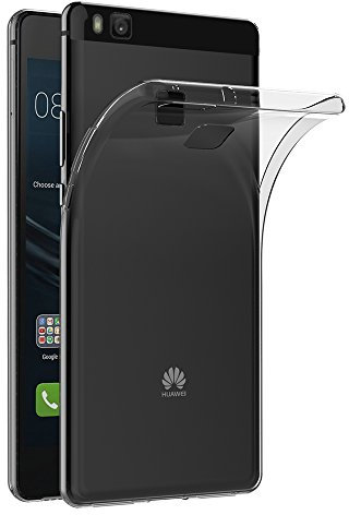 AICEK Funda Huawei P9 Lite, Huawei P9 Lite Funda Transparente Gel Silicona Huawei P9 Lite Premium Carcasa para P9 Lite