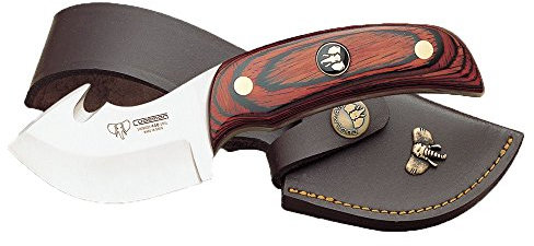 Cudeman Jagdmesser Guthook Hirschhorn Pakkaholzschalen, 511372