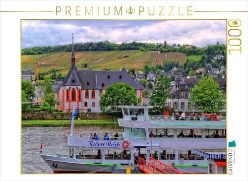 CALVENDO Puzzle Blick auf Bernkastel-Kues | 1000 Teile Lege-Größe 64 x 48 cm Foto-Puzzle für glückliche Stunden
