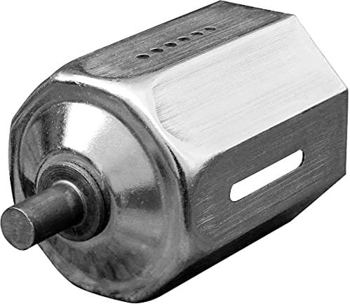 Schellenberg 10233 Manicotto a rulli per tapparelle Maxi con Lunghezza di 107 mm, per Rullo avvolgitore Ottagonale da 60 mm, Grigio