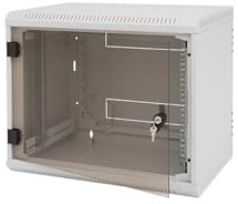 TRITON RBA-09-AS4-CAX-A1 48,26 cm (19 Zoll) Wandverteiler RBA, einteilig, 9 HE schwarz