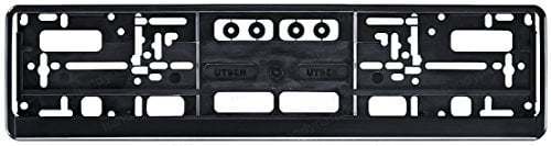 KFZ Kennzeichenhalter / Kennzeichenhalterung / Kennzeichenverstärker mit Click-Leiste