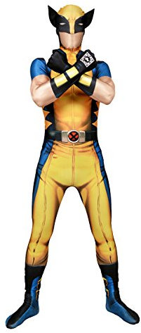 Official Wolverine Delux Digital Morphsuit Fancy Dress Costume - size Large - 54-510 (163cm-175cm)