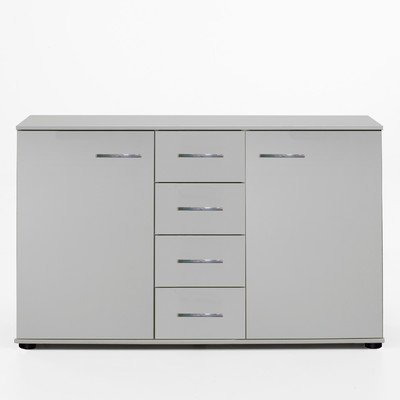 Wimex Kommode/ Kombikommode Anna, 2 Türen, 4 Schubladen, (B/H/T) 83 x 41 x 130 cm, Weiß
