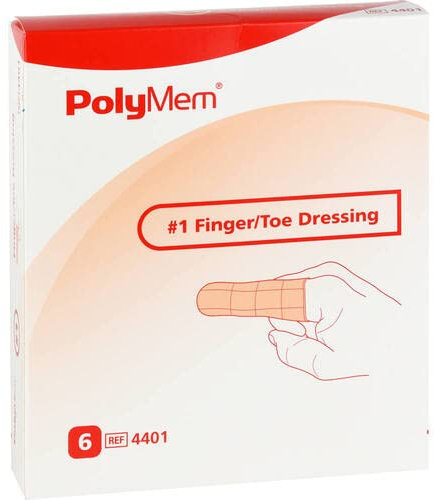 POLYMEM Finger Wundschnellverband Gr.1 6 St