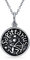 Bling Jewelry Personalisierte Sagittarius Sternzeichen Astrologie Horoskop Medaillon Anhänger Halskette Sterling Silber Individuelle Gravur