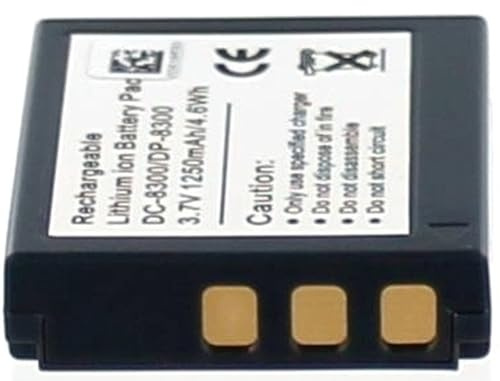 AGI 3477-Ionen 1000 mAh 3,7 V Akku wiederaufladbar – Akkus (-Ionen (LiIon), 1000 mAh, DIGITAL KAMERA, 3,7 V, Minox DC 1011, 41 mm)