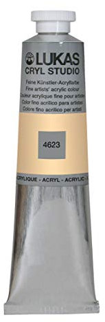 LUKAS Cryl Studio Künstler-Acrylfarben, Metall, Apricot, 75 ml, 75