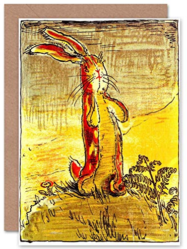 Wee Blue Coo CARD GREETING WILLIAMS VELVETEEN RABBIT NICHOLSON COVER