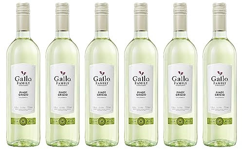 Gallo Family Vineyards Pinot Grigio Halbtrocken (6 x 0.75 l)