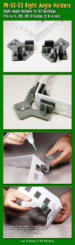 Proses PR-SS-03 Hold & Glue! Right Angle Holders fo Kit Buildings x2