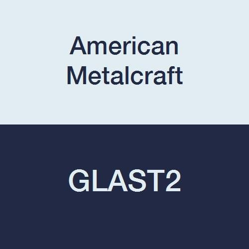 American Metalcraft GLAST2 Shaker, vidrio W ranura superior, 2 oz