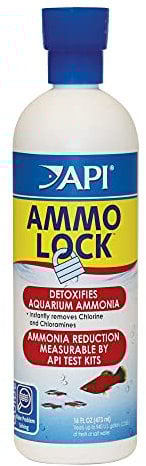 API AMMO-LOCK Freshwater and Saltwater Aquarium Ammonia Detoxifier 473 ml Bottle,473 ml (Pack of 1)