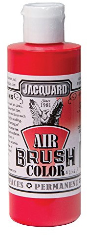 Jacquard Airbrush Color 4Oz Transparent Red