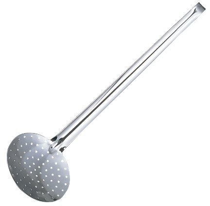 De Buyer - 3041.14 - Ecumoire monobloc en inox - Diamètre 14