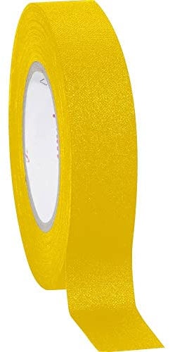 Gewebeklebeband (BxT) 10m x 15mm gelb Gewebegewebe Zellulosewolle mit Acrylatbeschichtung 800 Coroplas