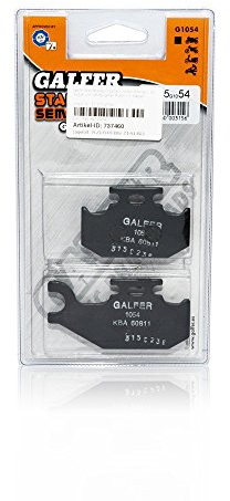Galfer Brake Pads Rear Organic for SUZUKI UH 125 BURGMAN R 200 UX Sixteen