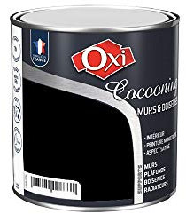 Murs bois satin encre noire 0.5l
