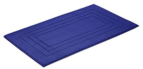 Vossen 1149410479 Feeling - Badeteppich, 67 x 120 cm, reflex blue