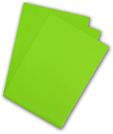 Premium Flex Plotterfolie DIN A4 Textil-Bügelfolie, Farbe:467 APPLE-GREEN