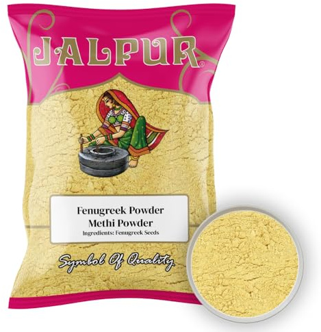 Jalpur millers Fenugreek Powder (Methi Powder) 500g – Premium Ground Fenugreek for Cooking & Health – Ideal for Curries, Spice Blends & Home Remedies – Natural Kasoori Methi Rich in Fibre & Nutrients
