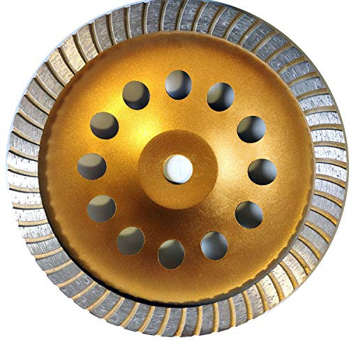 Diamante mola Piatto Dischi abrasivi Ø 230 mm Foro 22,23 mm 7 mm con denti Turbo