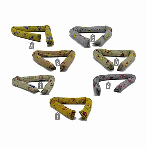 Briancasa Boudin de Porte en Coton, Motif aléatoire, 120 cm