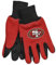 NFL Handschuhe zweifarbig, San Francisco 49Ers