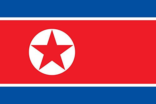 magFlags Flagge: XL Korea (Demokratische Volksrepublik) (Nordkorea) | Querformat Fahne | 2.16m² | 120x180cm » Fahne 100% Made in Germany