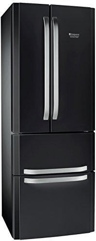 Hotpoint e4d AAA SB C de Side By Side/A + +/195,5 cm Hauteur/295 kWh/an/292 L Partie de refroidissement/110 l partie Congélateur/Nofrost/seulement 0,808 kWh/24 heures/anthracite