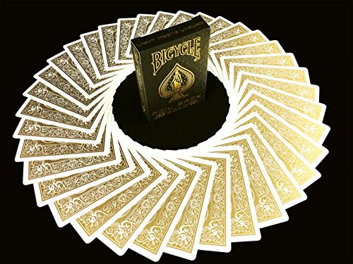 Bicycle METALLUXE Gold Limited Edition Cards by JOKARTE Collectors Spielkarten Golden Luxe