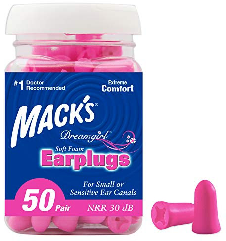 Mack's Unisex-Erwachsene Dream Girl Ohrstöpsel, Rosa, 50 Paar, Rose, Count (Pack of 1)